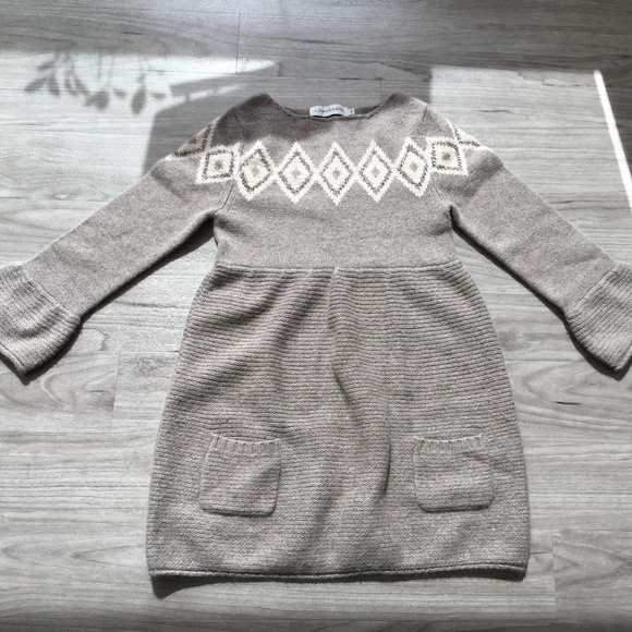 J.Davidson nordic wool sweater (women, s, tan) - Picture 1 of 5